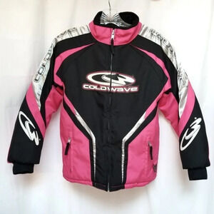 Coldwave Snowmobile Jacket Pink  Black White S